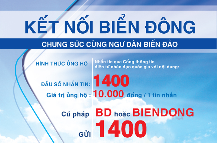 Chiến dịch “Kết nối biển Đông” kéo dài thêm 1 tháng